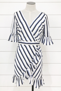 Visual Pursuit Stripe Dress