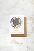 Welcome Baby Globe Card